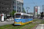 Tatra 517 am 15.05.15 an der Zentralhaltestelle/Chemnitz