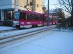 die Linie 1 nach Schmellwitz Anger mit der Tram Nr.