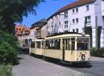 Dortmund Tw 279 auf Sonderfahrt in Dorstfeld am 01.07.2006.