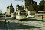 21.10.1984, Straßenbahn Dresden.