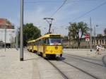 NN224, 225 auf dem Postplatz - wieder Linie 10. Im Juli 2007 kHds