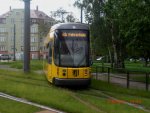 Die 2607 als Fahrschule an der Endstation Plauen, Nthnitzer Strae.