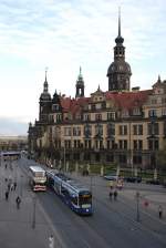 Dresden - DVB/Linie 9 - 2629 erreicht die Hst.