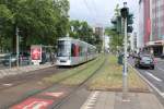 Düsseldorf Rheinbahn SL E (NF6 2108) Stadtmitte, Graf-Adolf-Platz am 14.