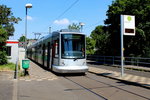 Düsseldorf Rheinbahn SL 707 (NF10 2007) D-Unterrath, Unterrath S (Endstation, Einstiegstelle) am 19.