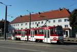 EVAG 522 auf Sonderfahrt, am 16.09.2017 in der Nordhäuser Straße.