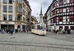 EVAG 3 am 17.09.2021 auf Stadtrundfahrt am Domplatz.