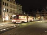 EVAG 520 am 16.03.2014 während einer Nachtsonderfahrt am Fischmarkt.