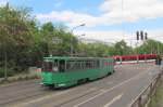 EVAG 518 + 519 als Linie 5 (Zoopark - Löberwallgraben), am 07.05.2014 in der Schillerstraße.