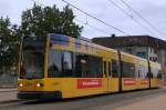 Straenbahn in Essen: EVAG 1531 auf der Linie 103 mit Ziel Steele-S, fotografiert am 11.09.2007.