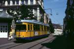 Essen Tw 1724 in der Marktstrae in Borbeck, 05.08.1992.