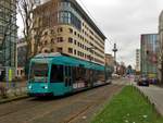 VGF Siemens R-Wagen 012 am 09.12.17 in Frankfurt am Main Bockenheimer Warte