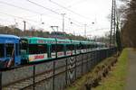 Frankfurt am Main Stadion Abstellanlage am 13.01.18.