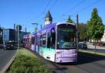 VGF Bombardier Flexity Classic S-Wagen 235 am 06.05.18 in Frankfurt Friedberger Warte 