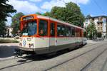 VGF Düwag Pt Wagen 148 am 07.07.18 in Frankfurt am Main Zoo