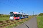 VGF Düwag S-Wagen 221 am 20.04.19 in Frankfurt Preungesheim 