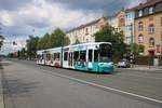 VGF Bombardier Flexity Classic S-Wagen 274 am 03.08.19 in Frankfurt am Main Nied 