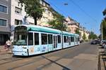 VGF Bombardier Flexity Classic S-Wagen 227 am 31.08.19 in Frankfurt am Main 