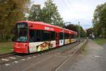 VGF Bombardier Flexity Classis S-Wagen 230 am 29.09.19 in Frankfurt Louisa 