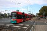 VGF Bombardier Flexity Classic S-Wagen 270 am 12.10.19 in Frankfurt am Main 