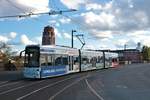 VGF Bombardier Flexity Classic S-Wagen 238 am 10.10.20 in Frankfurt am Main 