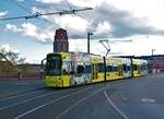 VGF Bombardier Flexity Classic S-Wagen 252 am 10.10.20 in Frankfurt am Main