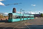 VGF Bombardier Flexity Classic S-Wagen 228 m 10.10.20 in Frankfurt am Main