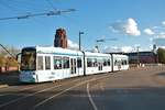 VGF Bombardier Flexity Classic S-Wagen 227 am 10.10.20 in Frankfurt am Main