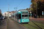 VGF Düwag R-Wagen 007 am 06.11.20 in Frankfurt am Main