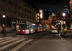 VGF Bombardier Flexity Classic S-Wagen 273 am 23.01.21 in Frankfurt am Main Paulskirche/Römer