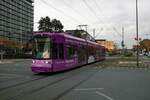 VGF Bombardier Flexity Classic S-Wagen 242 am 05.11.21 in Frankfurt am Main Niederrad