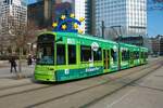 VGF Bombardier Flexity Classic S-Wagen 253 am 12.03.22 in Frankfurt