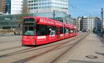 VGF Bombardier Flexity Classic S-Wagen 250 am 12.03.22 in Frankfurt