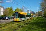 VGF Bombardier Flexity Classic S-Wagen 261 am 10.04.22 in Frankfurt