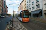 VGF Bombardier Flexity Classic S-Wagen 248 am 03.09.22 in Frankfurt