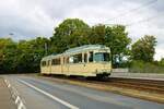 VGF Düwag O Wagen 111 am 18.09.22 bei einer HSF Sonderfahrt in Frankfurt am Main