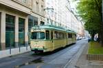 VGF Düwag O Wagen 111 am 18.09.22 bei einer HSF Sonderfahrt in Frankfurt am Main