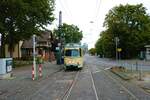 VGF Düwag O Wagen 111 am 18.09.22 bei einer HSF Sonderfahrt in Frankfurt am Main