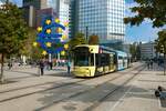 VGF Bombardier Flexity Classic S-Wagen 241 am 24.09.22 in Frankfurt am Main