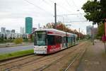 VGF Bombardier Flexity Classic S-Wagen 251 am 24.09.22 in Frankfurt am Main