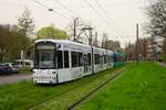 VGF Bombardier Flexity Classic S Wagen 272+2xx als Doppeltraktion am 30.03.24 in Frankfurt am Main