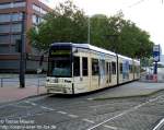 01.06.08: Auch Wagen 263 konnte ich an der Stresemannallee/Gartenstrae ablichten.