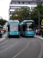 VGF R-und S-Wagen am 22.07.11 in Frankfurt am Main Sd 