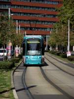 VGF Bombardier S-Wagen am 27.09.13 in Frankfurt am Main 