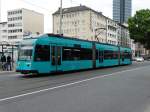 VGF R-Wagen 015 am 24.05.14 in Frankfurt am alten Güterplatz auf der Linie 21