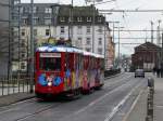 VGF K-Wagen 108 alias Ebbelweiexpress am 04.04.15 in Frankfurt am Main 