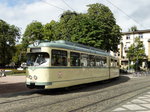 VGF Düwag N-Wagen 112 in Frankfurt Zoo am 04.09.16 dem Tag der Verkehrsgeschichte