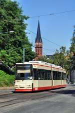 GT6M Wagen 304 der Stadtverkehrsgesellschaft Frankfurt(Oder) (07.09.2013)