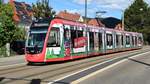 Freiburg im Breisgau - Straßenbahn CAF Urbos 310 - Aufgenommen am 26.08.2018