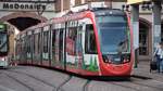 Freiburg im Breisgau - Straßenbahn CAF Urbos 310 - Aufgenommen am 01.09.2018